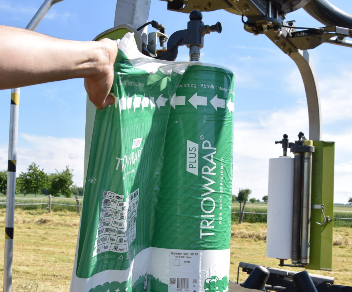 Lear Wrapper Triowrap — The next generation of bale wrap